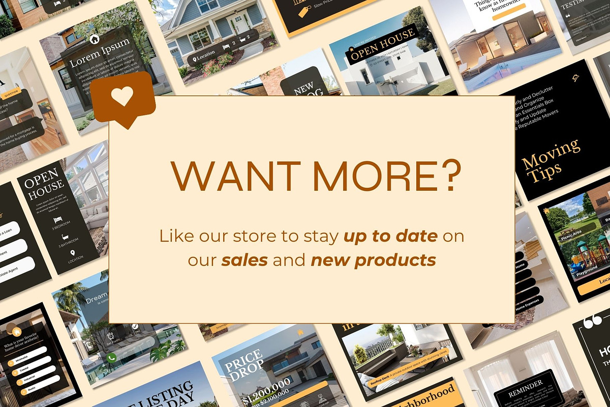 Haus Real Estate Social Template, a Templates & Theme by Artfullyours (Photo 11 of 11)
