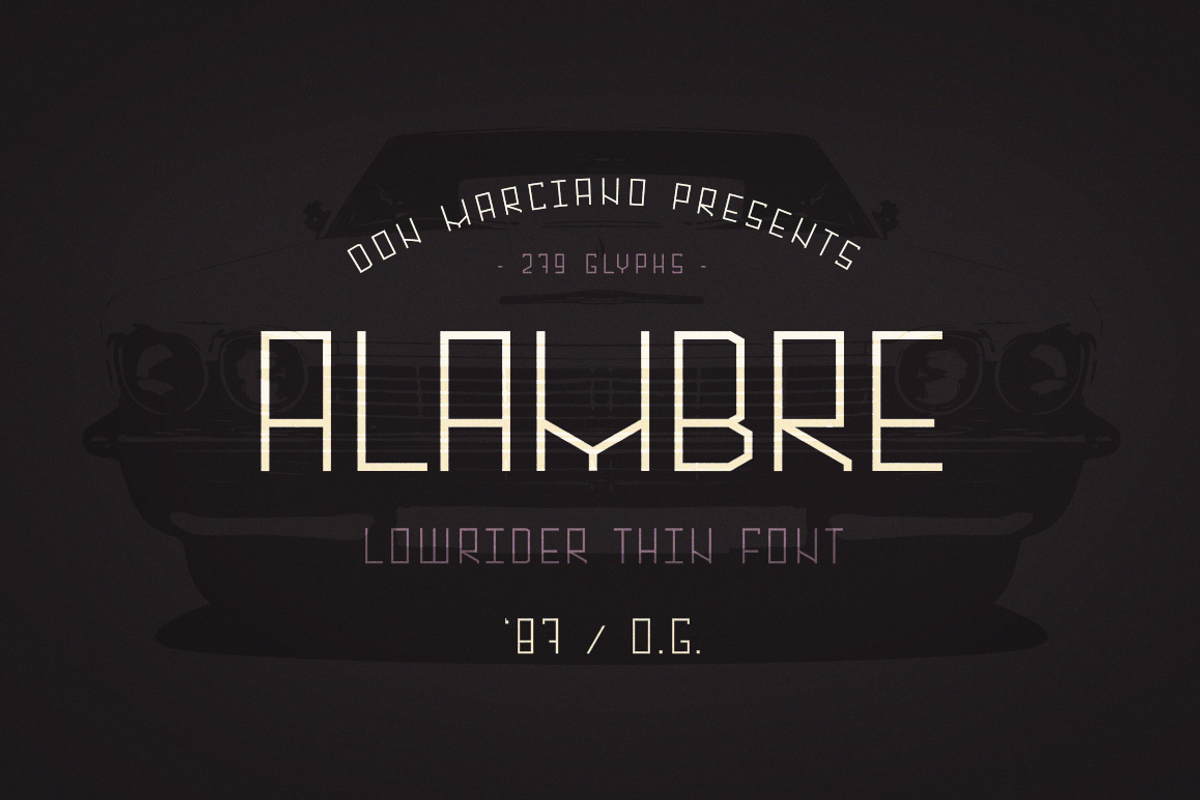 Alambre Lowrider Thin