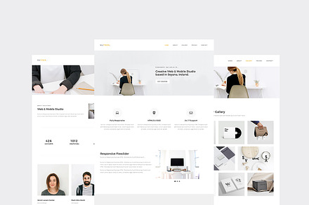 Nutron - Responsive Business Website