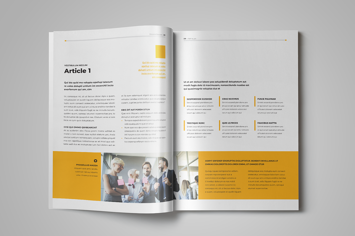 Employee Training Manual Template, a Brochure Template by StockInDesign (Photo 8 of 10)