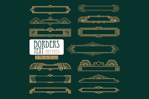 Art Deco 27 Borders