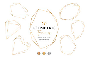20 Geometric Frames