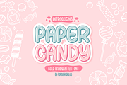 Papper Candy | Lovely Display Font, a Serif Font by Forberas Club (Thumbnail 1 of 7)