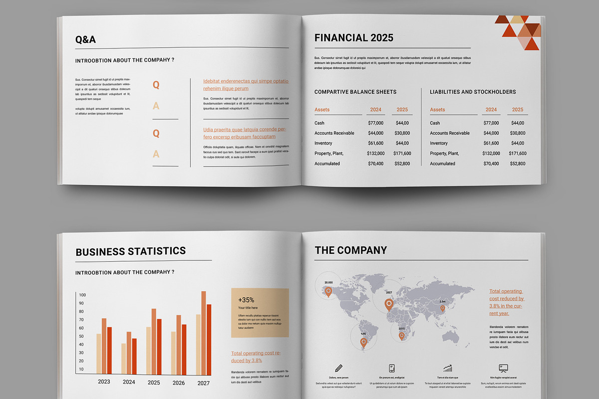 Read Annual Report Layout, a Brochure Template by ContestDesign (Photo 4 of 4)