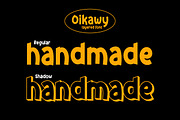 Oikawy - Playful Display Font, a Handwritten Font by twinstd (Thumbnail 2 of 10)