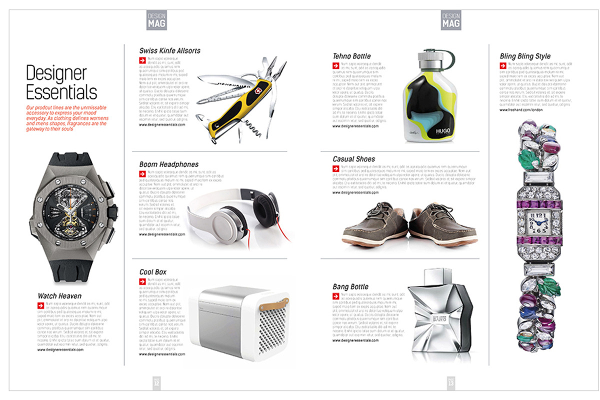 Magazine Template InDesign 07, a Magazine Template by Love Graphic Design (Photo 15 of 29)