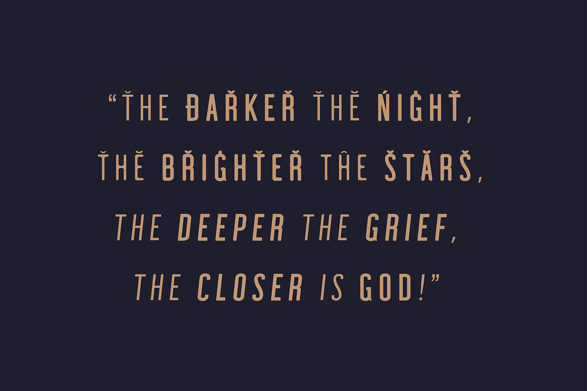 Edingu Sans Serif Font Family, a Sans Serif Font by Creativetacos (Photo 7 of 14)