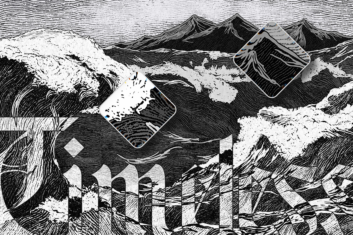Timeless Engraving Photoshop Brushes, a Brush Add-On by brushapes.com (Photo 2 of 13)