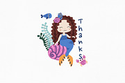 Little Mermaid Collection, an Object Illustration by owlasya (Thumbnail 10 of 10)