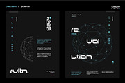 Revolution display, a Font by XAL (Thumbnail 6 of 6)