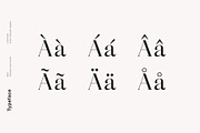 Minyi - A Feminine Serif Typeface, a Serif Font by Cassandra Cappello (Thumbnail 4 of 5)