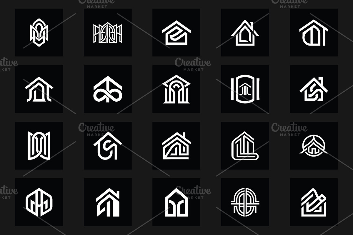Architecture Real Estate Logo Pack, a Branding & Logo Template by Vectorium Studio (Photo 7 of 11)