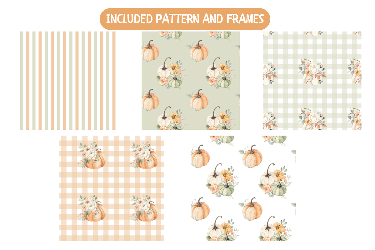 Autumn Florals Clipart, an Object Illustration by TatiMockup (Photo 4 of 5)