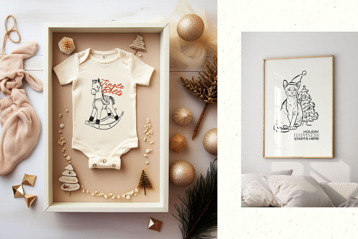 Aesthetic Christmas | Poster Builder, an Object Graphic by KetteCreate (Photo 7 of 18)