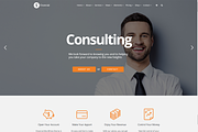 Financial Accounting WordPress Theme, a WordPress Template by Visualmodo (Thumbnail 2 of 41)