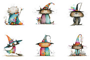 Halloween Clipart PNG, a Seasonal Illustration by CreationArt (Thumbnail 3 of 5)