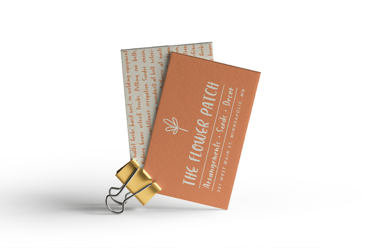 Wild Yarrow | A handwriting font preview 8
