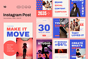 Creative Studio Social Media Pack, a Social Media Template by Pitchlook.Studio (Thumbnail 1 of 3)