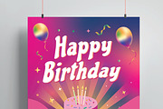 Happy Birthday Flyer, a Flyer Template by MightyDesign (Thumbnail 2 of 8)