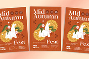 Mid Autumn Fest Flyer, a Print Template by Gumico Studio. (Thumbnail 1 of 3)