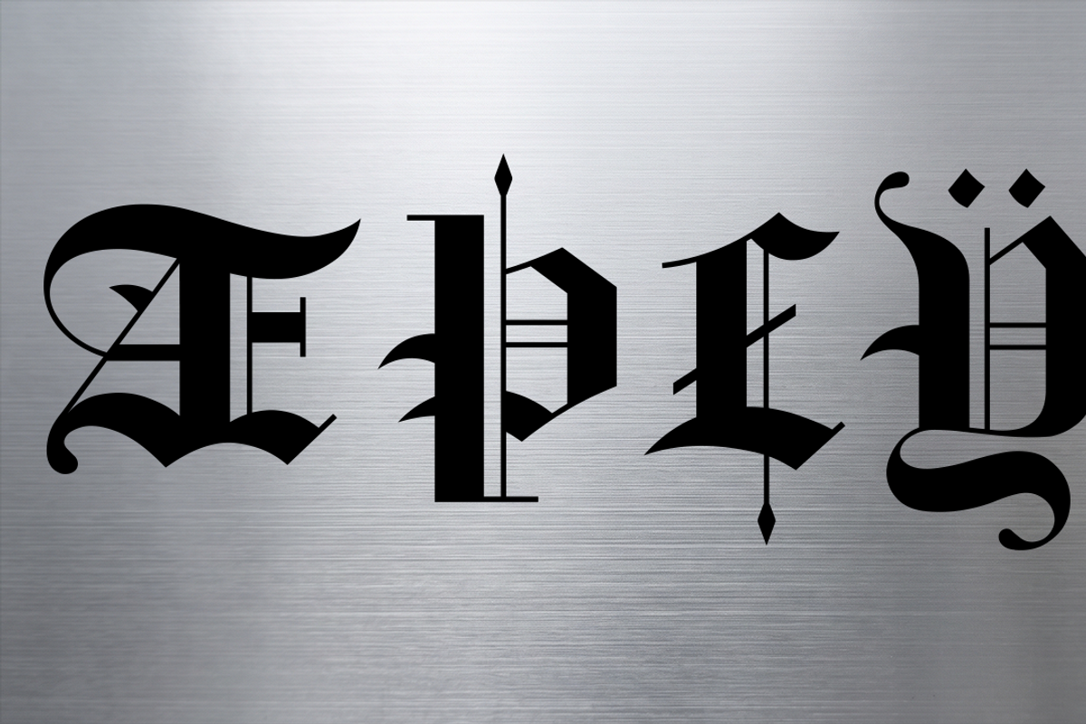 Wyndham Gothic, a Blackletter Font by Sharkshock (Photo 6 of 10)
