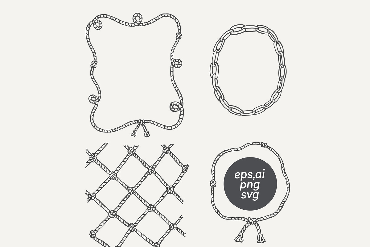 Vintage Coastal Sketches Bundle, an Outline Icon by Anastasiya Klempach (Photo 5 of 14)