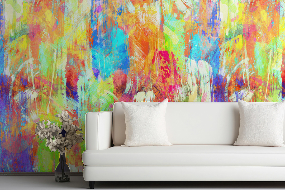 Shiny Colorful Texture, a Background Graphic by MalyskaStudio
