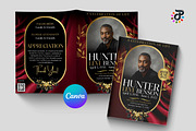 Elegant Canva Obituary Template, a Brochure Template by Protech Design ENT (Thumbnail 1 of 9)