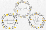 Yellow & Grey Flowers hand painted, a Decorative Illustration by MaraquelaStudio (Thumbnail 6 of 8)