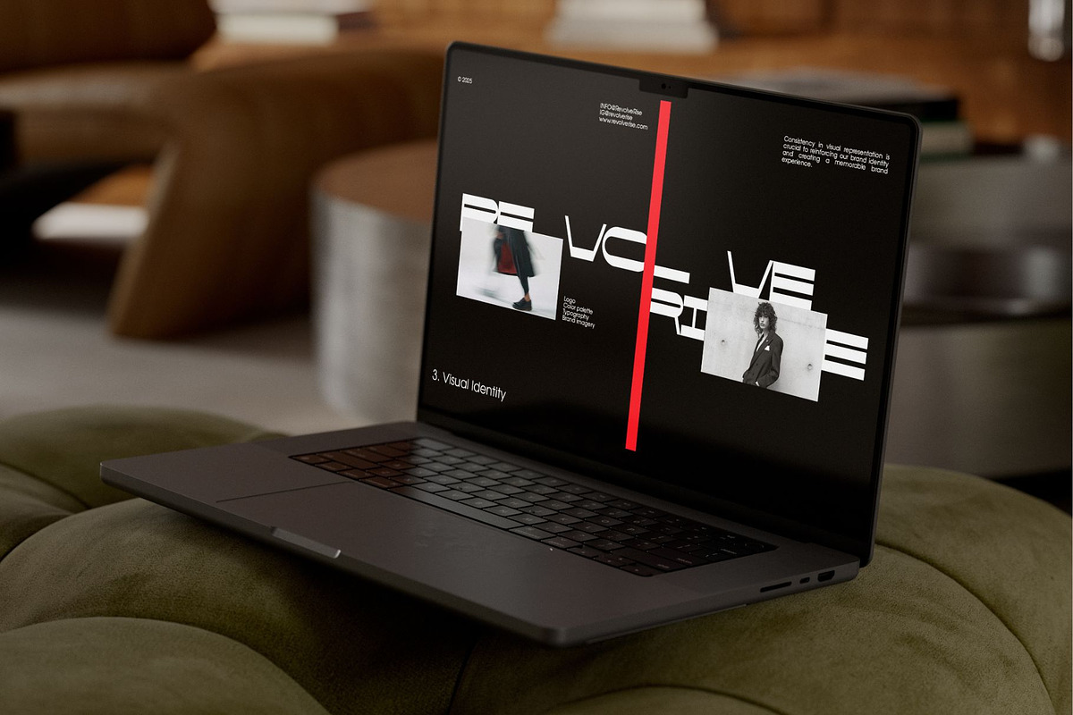 Brand Guidelines RevolveRise, a Presentation Template by Viva Agency (Photo 4 of 9)