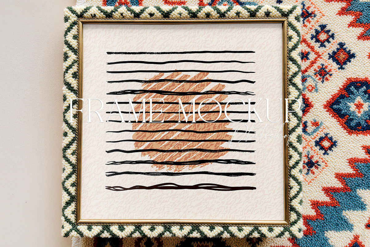 Mid Century Frame Mockup 30PSD, a Product Mockup by EkaterinaViArt (Photo 9 of 11)