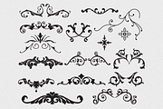 Flourishes Vector Pack, an Illustration by blacksheepsupply (Thumbnail 2 of 3)