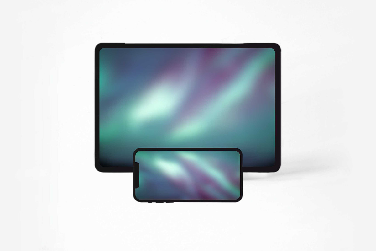 Northern Lights Gradient Backgrounds, a Background Graphic by Part of the Art (Photo 3 of 5)