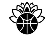 Basketball Lotus Emblem, an Object Graphic by Gfx_Store (Thumbnail 12 of 15)