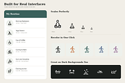 Daily Life & Self-Care Line Icons, an Outline Icon by Symbolic Language (Thumbnail 3 of 3)