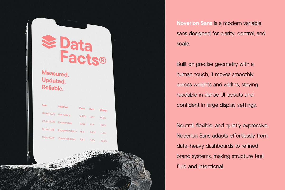 Noverion Sans, a Sans Serif Font by Typehill (Photo 8 of 15)