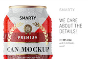 Beer can mockup 330ml, a Packaging Mockup by Smarty Mockups (Thumbnail 4 of 5)