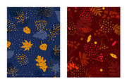 Bright autumn patterns, a Pattern Graphic by Hellgram (Thumbnail 5 of 8)