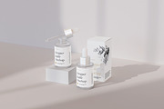 Frosted Glass Dropper Bottle Mockups, a Packaging Mockup by Wildfield Studio (Thumbnail 13 of 13)