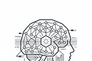 52 Smart Data Analytics Icons, an Outline Icon by adenpinkstore (Thumbnail 9 of 16)