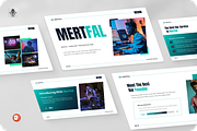 Mertfall - Concert Music Powerpoint, a Presentation Template by SquidPixey (Thumbnail 1 of 6)