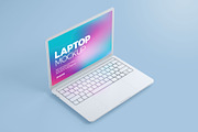Macbook Pro Clay Mockup set, a Device Mockup by Deeplab (Thumbnail 6 of 19)