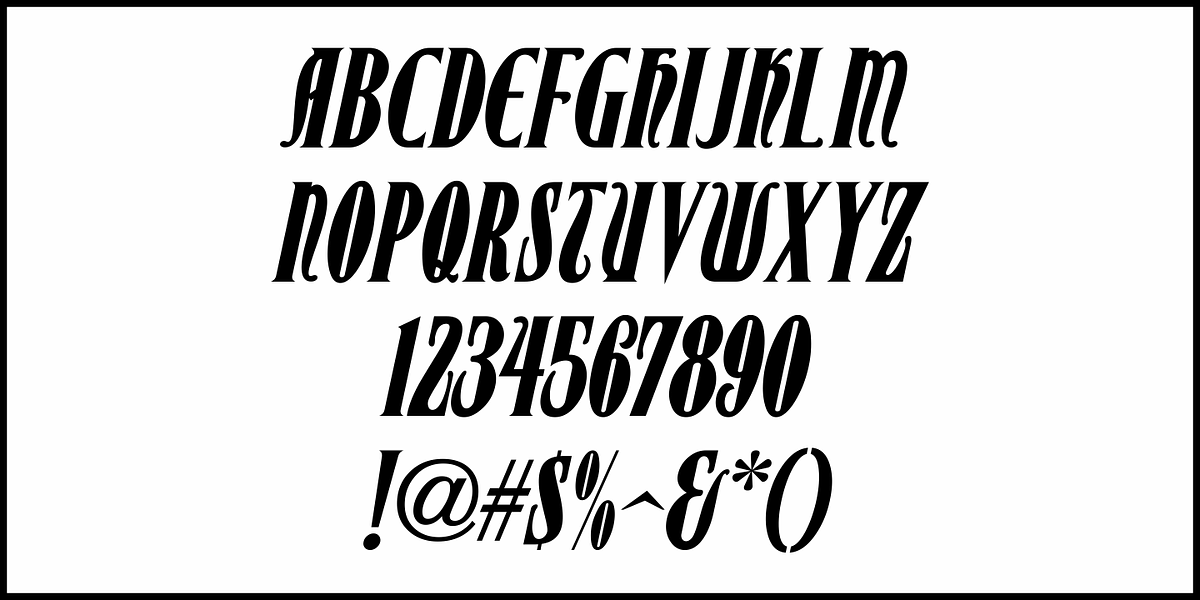 Holiday Nouveau JNL, a Font by Jeff Levine Fonts (Photo 5 of 5)
