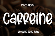 Caffeine | Script Font, a Script Font by Scratchones (Thumbnail 1 of 8)