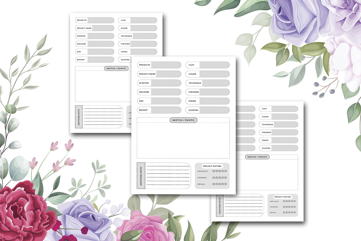 Pottery Project Book, a Stationery Template by design_hut (Photo 2 of 3)