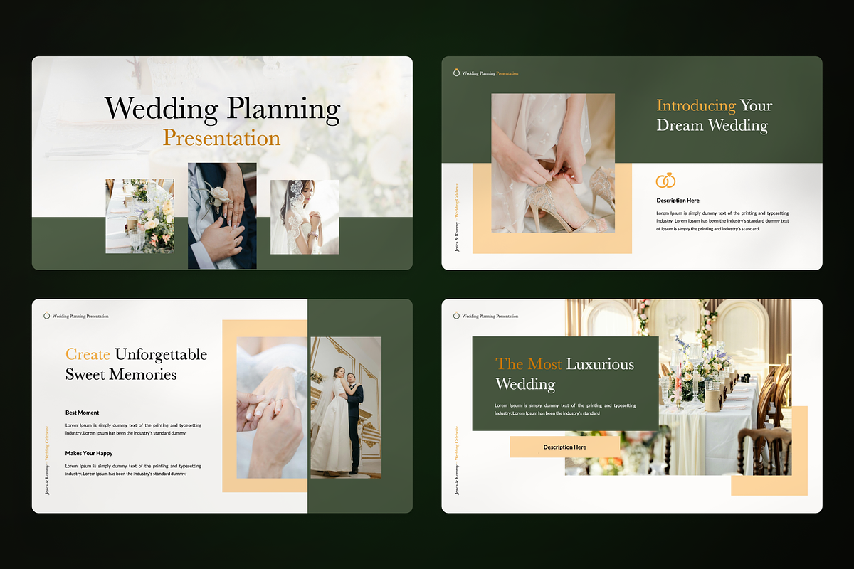 Wedding Planning Google Slide, a Presentation Template by SquidPixey (Photo 2 of 7)