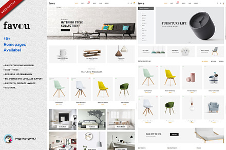 Furniture Stores - Prestashop 1.7