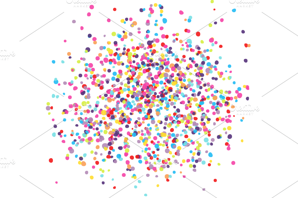 Confetti, a Pattern Graphic by chewkotski (Photo 6 of 6)
