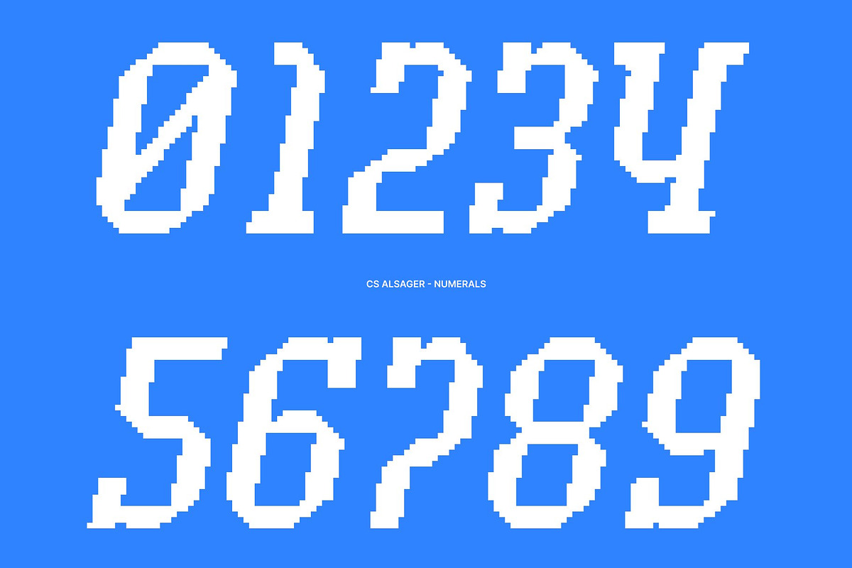CS Bedford Pixel, a Slab Serif Font by Craft Supply Co. (Photo 2 of 8)
