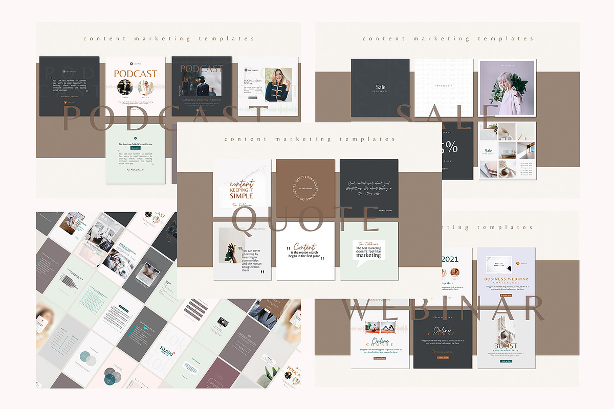 Coach Bundle 492 in 1 CANVA PS, a Social Media Template by goodesign (Photo 7 of 11)